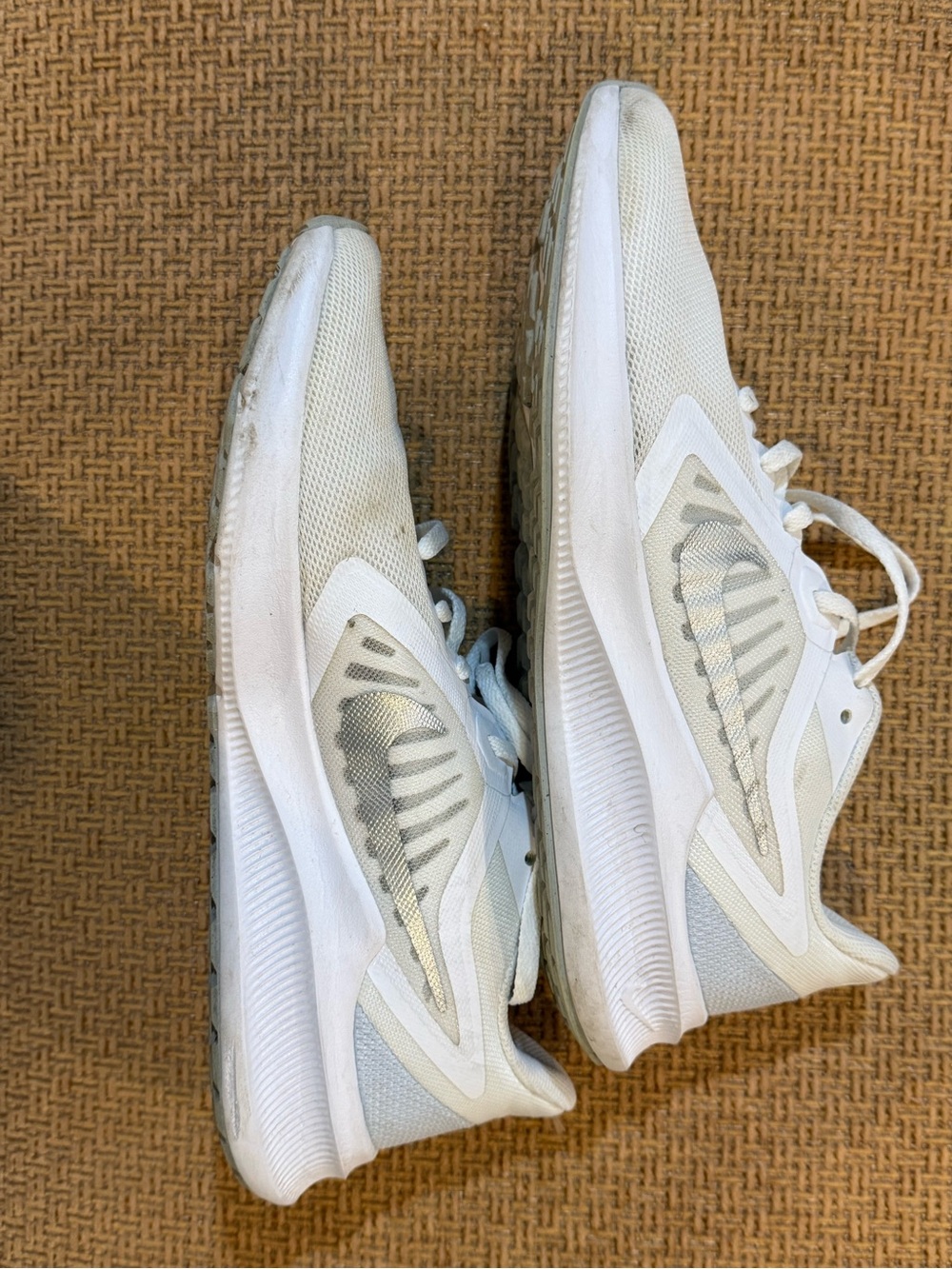Nike White Women’s Downshifter Running Sneakers Size 9.5